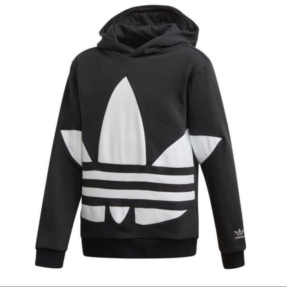SOLD BIG TRIFOIL PULLOVER HOODIE XL